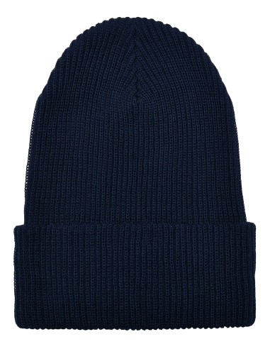 FLE-1504RY-Recycled Yarn Ribbed Knit Beanie