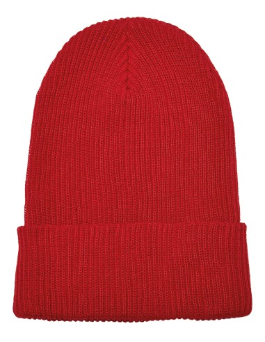 FLE-1504RY-Recycled Yarn Ribbed Knit Beanie