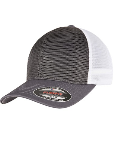 FLE-360T-Flexfit 360 Omnimesh Cap 2-Tone