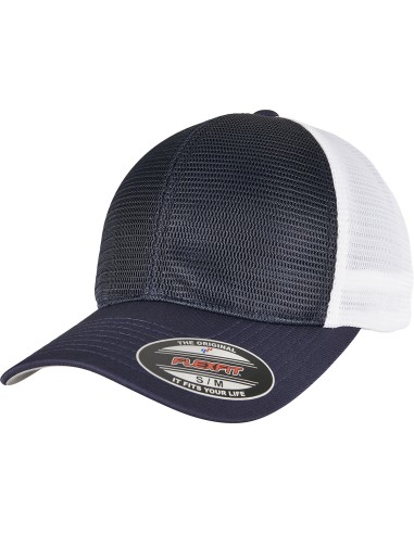 FLE-360T-Flexfit 360 Omnimesh Cap 2-Tone