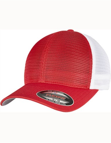 FLE-360T-Flexfit 360 Omnimesh Cap 2-Tone