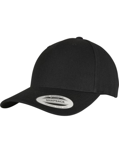 FLE-5789M-YP Classics 5-Panel Premium Curved Visor Snapback Cap