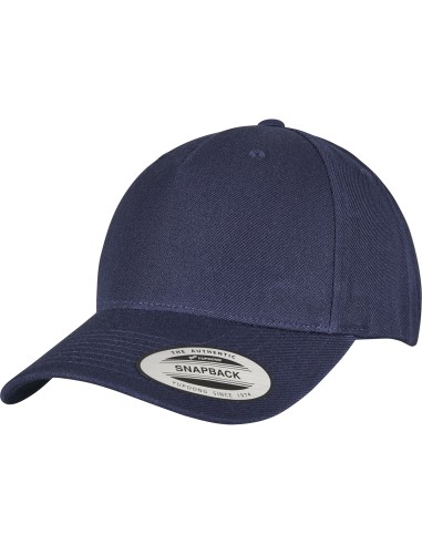 FLE-5789M-YP Classics 5-Panel Premium Curved Visor Snapback Cap