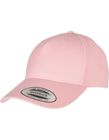 FLE-5789M-YP Classics 5-Panel Premium Curved Visor Snapback Cap