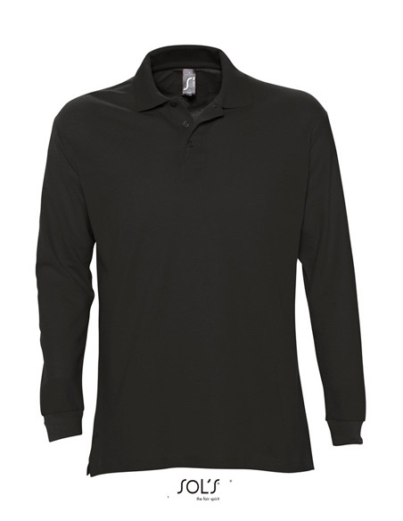 S-11328-Long Sleeve Polo Star