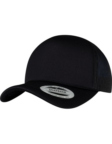 FLE-6005FC-Foam Trucker Cap Curved Visor