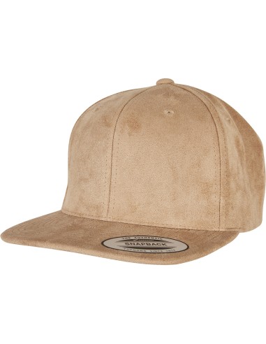 FLE-6089SU-Suede Leather Snapback