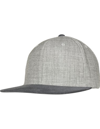 FLE-6089VM-Melange Velour Snapback