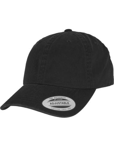 FLE-6245GW-Low Profile Garment Wash Cap