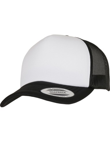 FLE-6320W-YP Classics® Curved Foam Trucker Cap
