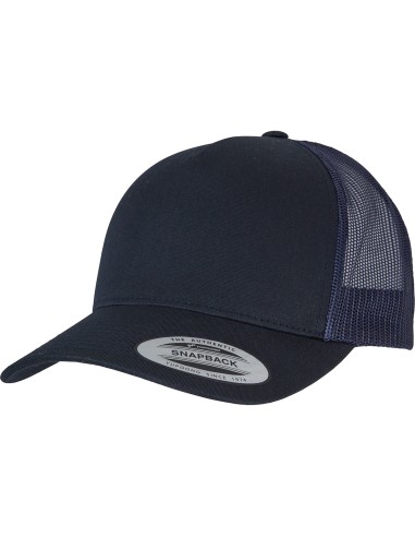 FLE-6506-5-Panel Retro Trucker Cap