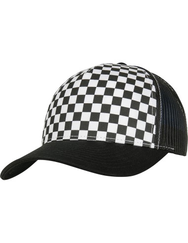 FLE-6506CB-Checkerboard Retro Trucker