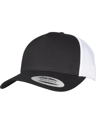 FLE-6506T-5-Panel Retro Trucker 2-Tone Cap