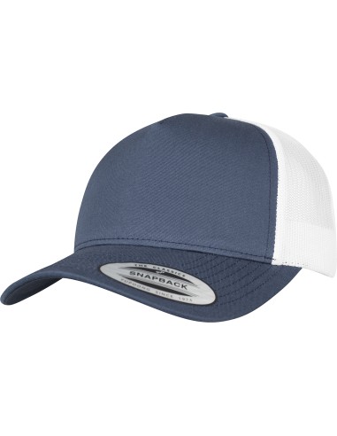 FLE-6506T-5-Panel Retro Trucker 2-Tone Cap