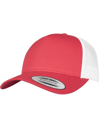 FLE-6506T-5-Panel Retro Trucker 2-Tone Cap