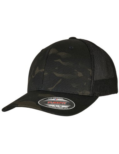 FLE-6511MC-Multicam Trucker Mesh Cap