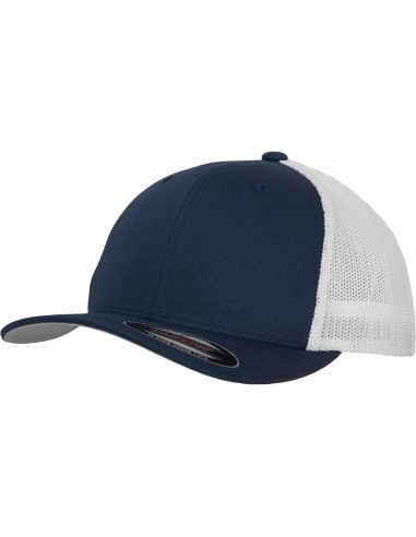 FLE-6511T-Flexfit Mesh Trucker 2-Tone Cap