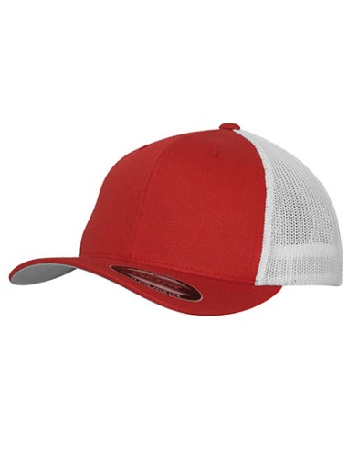 FLE-6511T-Flexfit Mesh Trucker 2-Tone Cap
