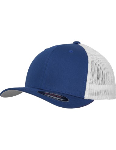 FLE-6511T-Flexfit Mesh Trucker 2-Tone Cap