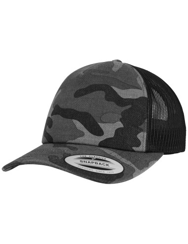 FLE-6606C-Camo Trucker Cap