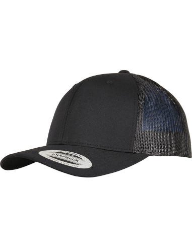 FLE-6606TR-Trucker Recycled Polyester Fabric Cap