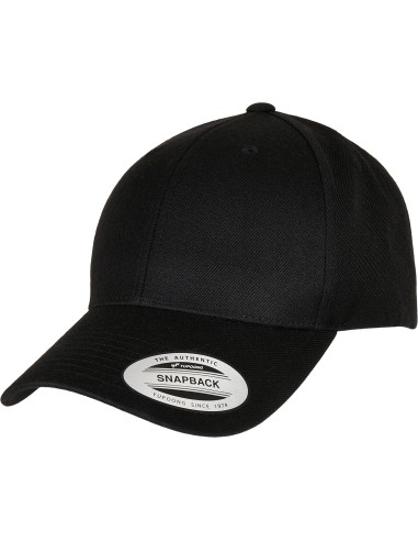 FLE-6789M-Premium Curved Visor Snapback Cap