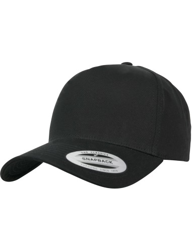 FLE-7707-5-Panel Curved Classic Snapback
