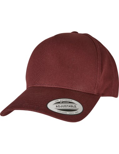 FLE-7707-5-Panel Curved Classic Snapback