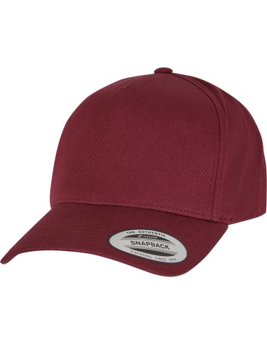 FLE-7707-5-Panel Curved Classic Snapback