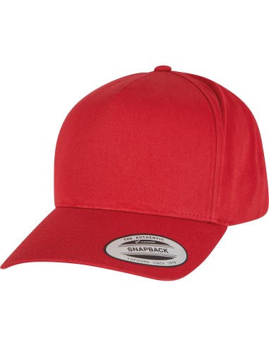 FLE-7707-5-Panel Curved Classic Snapback