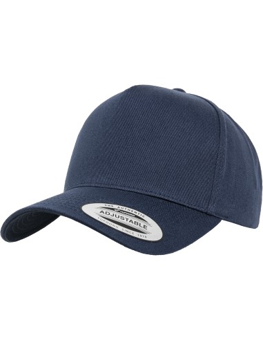 FLE-7707-5-Panel Curved Classic Snapback