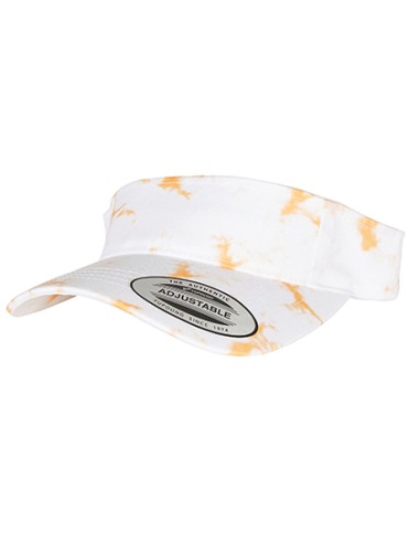 FLE-8888BD-Batik Dye Curved Visor Cap