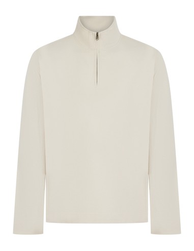 FRO-FR045-Haut en piqué premium avec zip 1/4