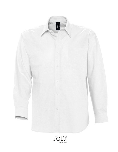 S-16000-Mens Oxford-Shirt Boston Long Sleeve
