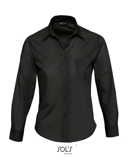 S-16060-Popeline-Blouse Executive Long Sleeve