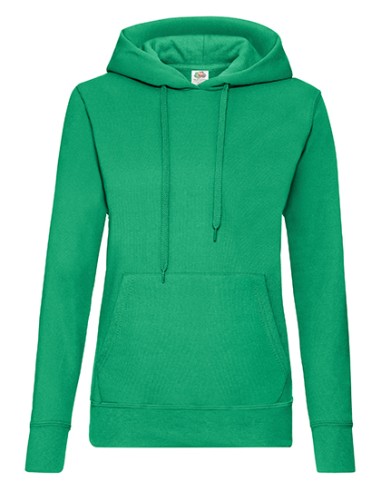 FRU-0620380-Ladies Classic Hooded Sweat