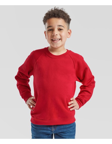 FRU-0620390-Kids Classic Raglan Sweat