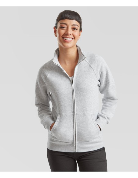 FRU-0621160-Ladies Premium Sweat Jacket