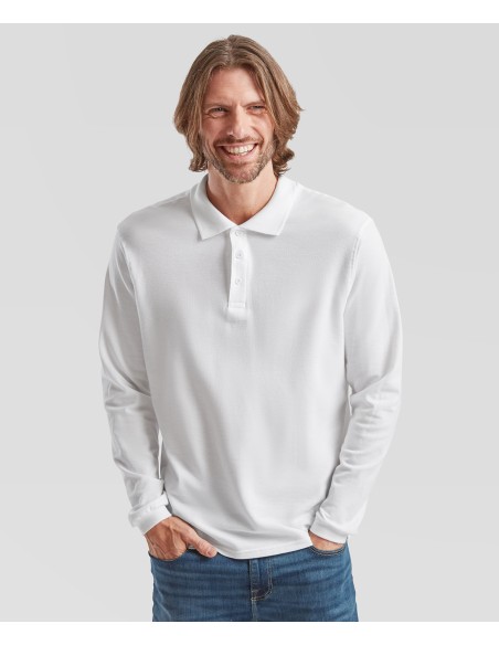 FRU-0633100-Premium Long Sleeve Polo