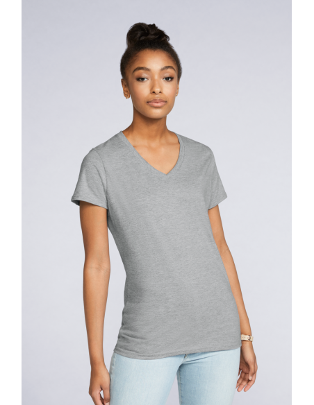 GIL-41V00L-PREMIUM COTTON® LADIES' V-NECK T-SHIRT