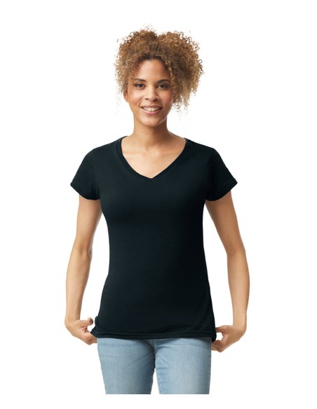 GIL-64V00L-Softstyle® Womens V-Neck T-Shirt