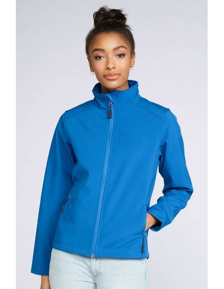 GIL-LSS800-HAMMER LADIES SOFTSHELL JACKET
