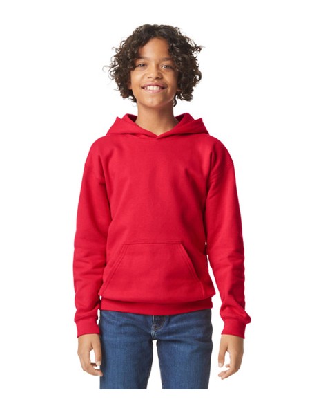 GIL-SF500B-Softstyle® Midweight Fleece Youth Hoodie