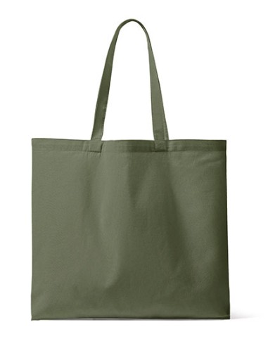 HAI-X1348-Organic Canvas Carrier Bag Medium Long Handle London 02