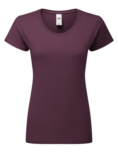 FRU-0614240-Ladies Iconic 195 Ringspun T