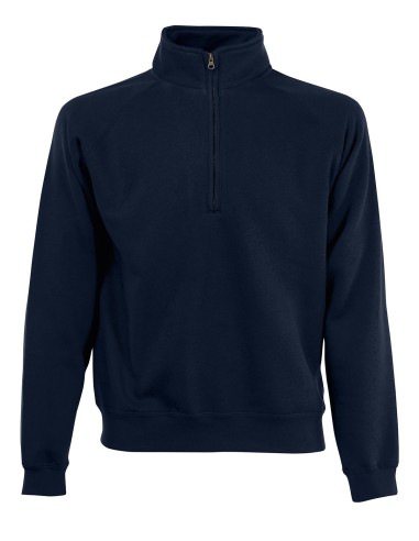 FRU-0620320-Premium Zip Neck Raglan Sweat