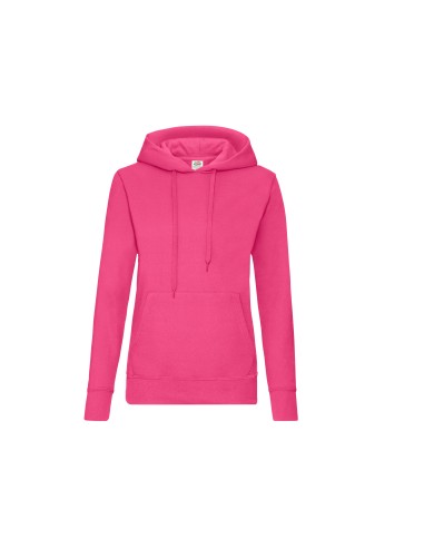 FRU-0620380-Ladies Classic Hooded Sweat