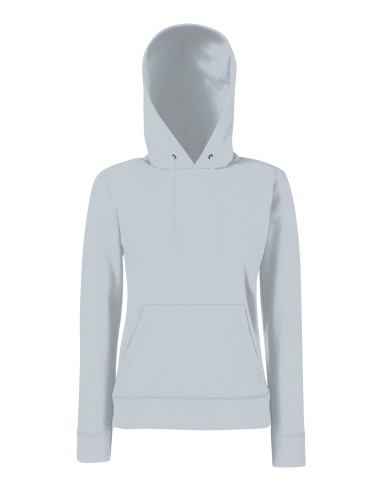 FRU-0620380-Ladies Classic Hooded Sweat