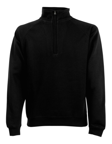FRU-0621140-Classic Zip Neck Sweat