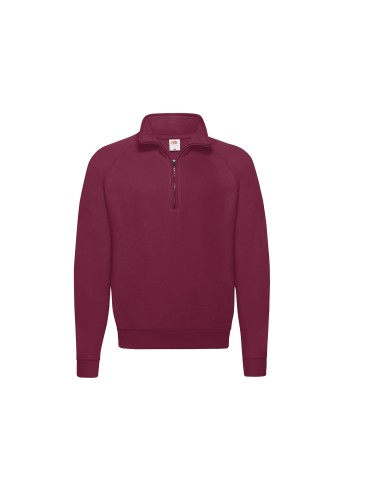 FRU-0621140-Classic Zip Neck Sweat